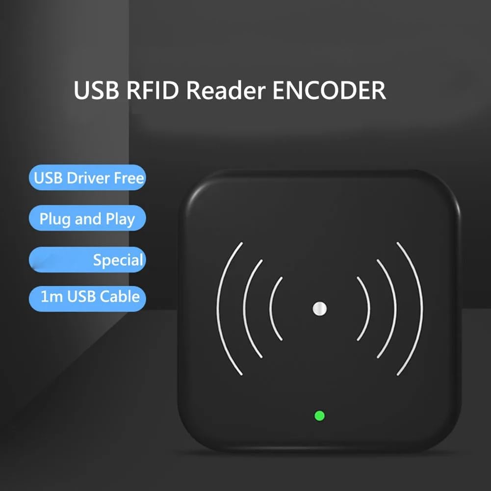 Suoumwa Codificador de Tarjeta Inteligente TTLOCK NFC 13,56 M M1 Lector de Tarjetas IC Escáner de Chip RFID para Software de de Alquiler TT Hotel TT