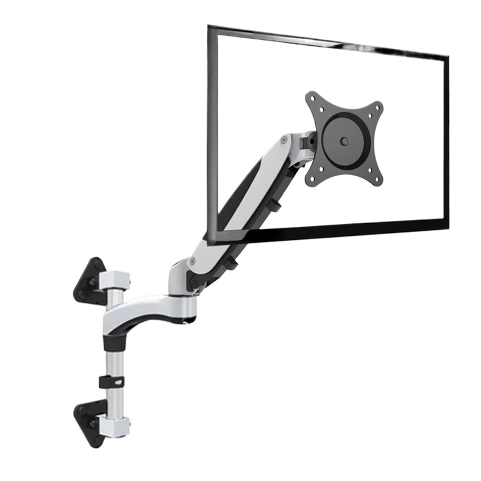 Support mural pour écran de télétravail et petit téléviseur de chambre DL-FE160W