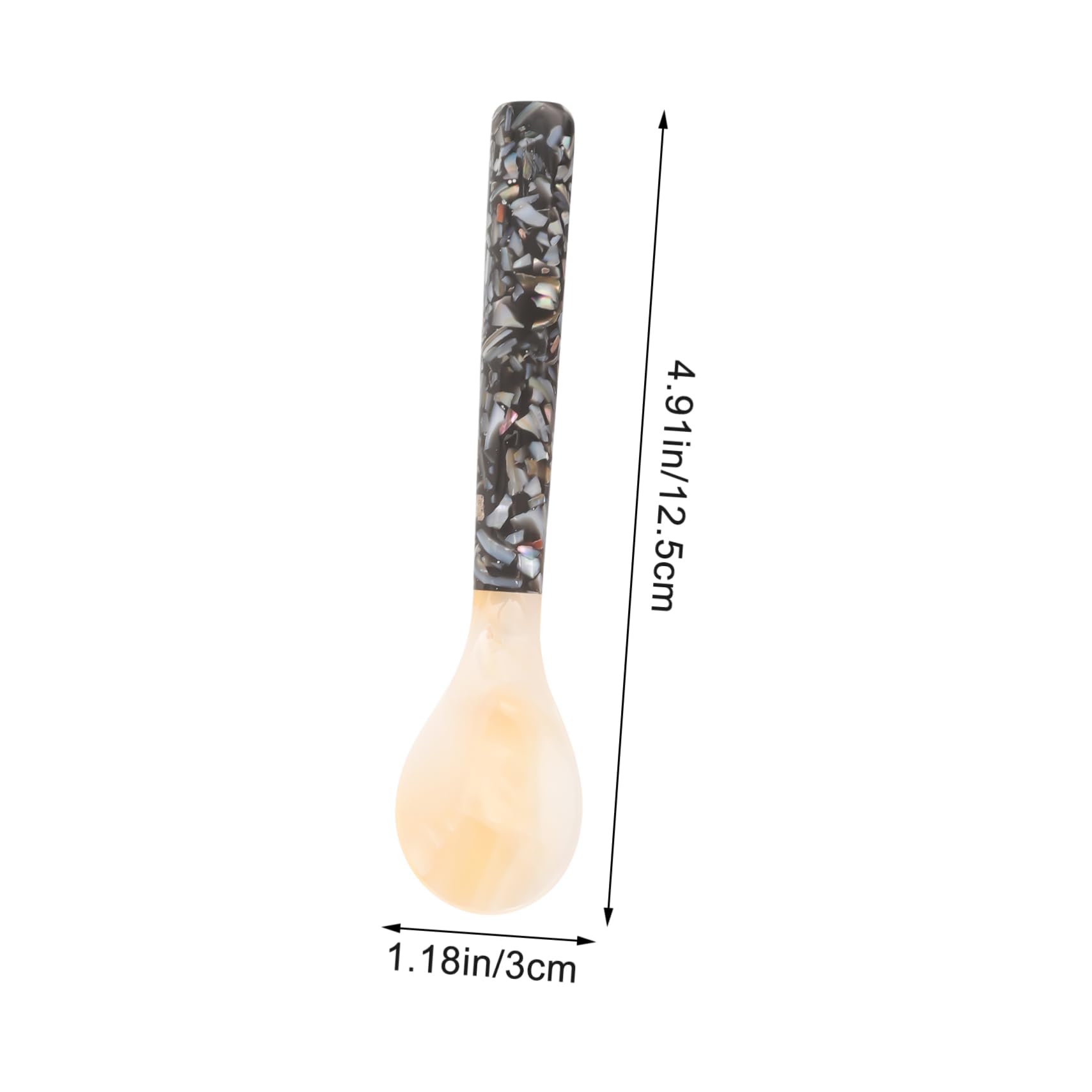 FUNOMOCYA Shell Spoon Restaurant Dessert Spoon Caviar Spoons Home Soup Spoons Appetizer Spoons Coffee Spoon Ice Cream Spoon Shell Soup Spoons Household Small Spoons Dessert Spoons Cutlery