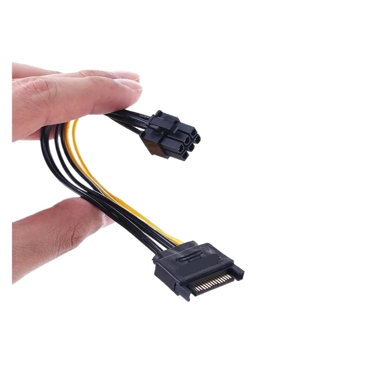 Generico Cavo di alimentazione misto SATA 15 pin‑6 pin