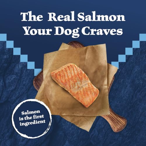 Blue Buffalo Wilderness Salmon Adult Dry Dog Food with Wholesome Grains + Antioxidant-Rich Fruits & Veggies, 39g Protein, Vibrant Energy for an Active Life, Made with Natural Ingredients, 24 lbs. by Blue Buffalo - Image 3