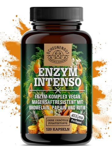 Scheunengut Enzym Intenso Bromelain Kapseln, 120 Stück