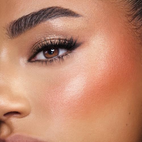 Image of Charlotte Tilbury Mini Hollywood Blush & Glow Glide Palette, Powder Blush & Highlighter Compact, Face Makeup Duo, Travel Size Makeup Palette