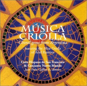 Pochette de Musica Criolla: Choral Gems from Argentina
