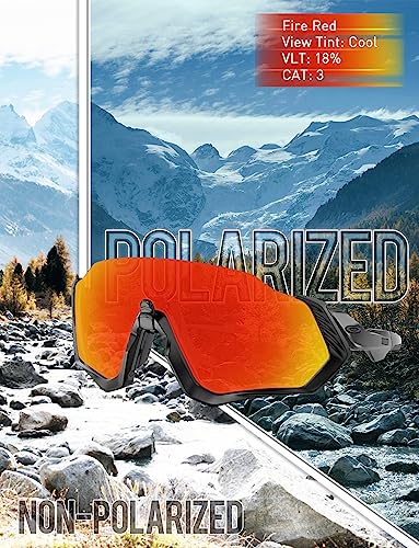Image of 1.8MM Polycarbonate Replacement Lenses for Oakley TwoFace OO9189 /TwoFace XL OO9350 Sunglasses