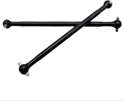 RC Car Drive Shafts for ZD for Racing DBX-10 10421-S 9102 2Pcs Metal Rear Dogbone Drive Shaft 1/10 rc Cars Spare Parts Replacement Accessories