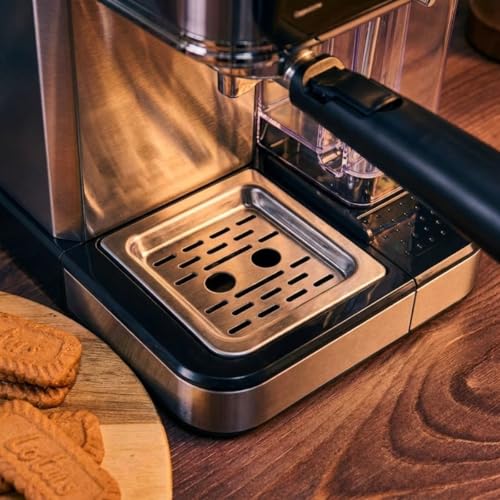 XSQUO Useful Tech Cafetera Espresso y Cappuccino con pantalla LED 1350w, 20 bar, Vaporizador Orientable, Sistema termo Block de calentamiento rápido, café frío. Vital Espresso Felizia. - imagen 4