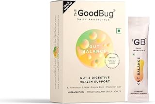 The Good Bug New & Improved Overall Digestive Health Gut Balance Probiotics Supplements- 3Bn Cfu Of Clinically Proven Stra... Price In India