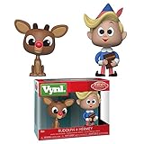 funko pop vinyl harry potter list vacaciones Funko 34550 VYNL - Pack de 2 Unidades, 10,16 cm, diseño de Rudolph y Hermie