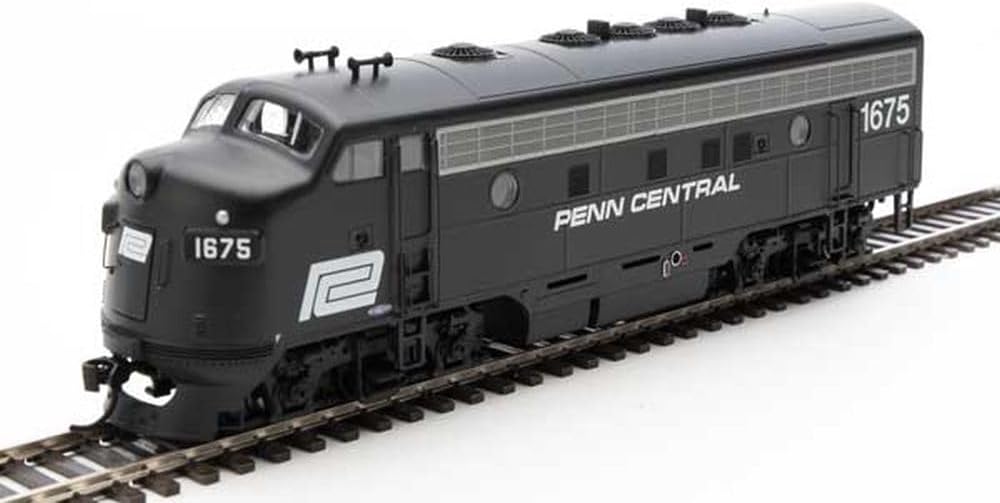 Walthers HO Scale EMD F7A-B Set (DCC/ESU Sound) Penn Central/PC #1675/#3479