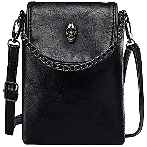 Small Crossbody Cell Phone Bags with Adjustable Shoulder Strap Soft Leather Wallet Purse Bag Handbag for Women