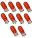 Unbekannt 10 Stück T10 Lampe Lima w5w 5 Watt Seiten Blinker Glühbirne ORANGE GELB