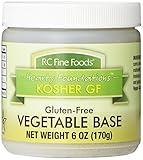 RC Fine Foods Hearty Foundations Kosher Gluten-Free Vegetable Base, 6 Ounce