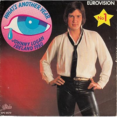 What`s Another Year / SIEGERTITEL DES GRAND-PRIX 1980 IN DEN HAAG / One Night Stand / JOHNNY LOGAN / Bildh&uuml;lle 1980 Epic # EPCS 8572 / 7" Vinyl Single Schallplatte