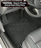 Nissan GT-R Lloyd Mats Custom-Fit All-Weather Rubbertite Floor Mats 2 Piece Front Set - Black (2009 09 2010 10 2011 11 2012 12 )