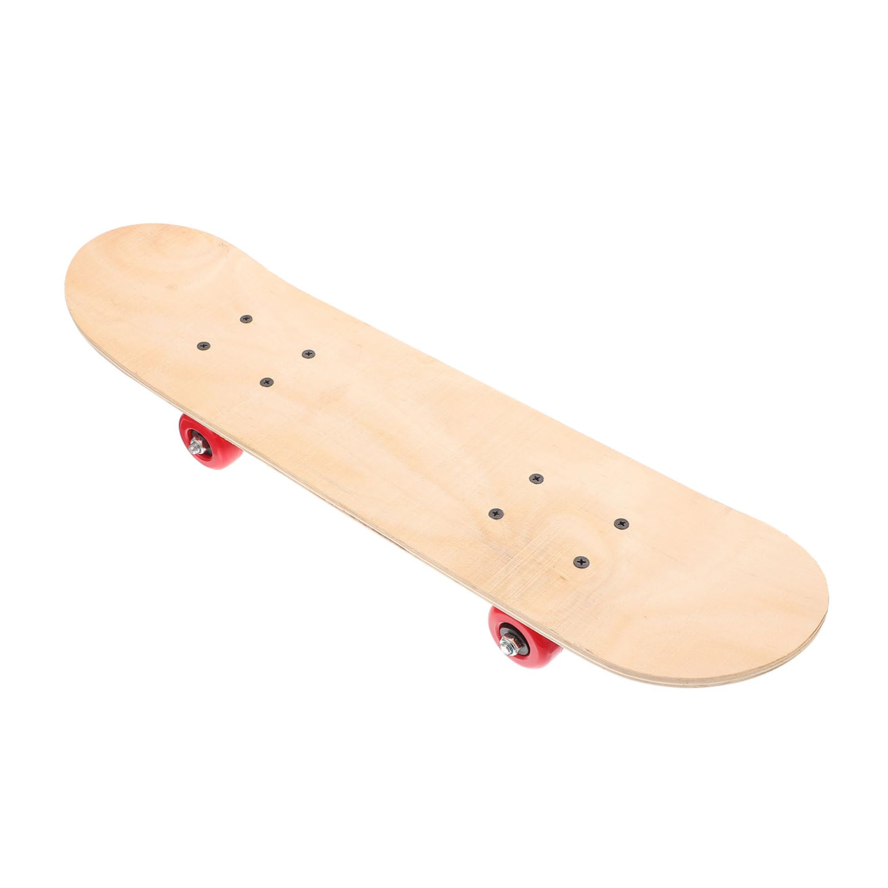 ifundom Planche de Skate Vierge en Bois Double Kick, Skateboard DIY Graffiti Peint la Main, Légère et Résistante, Planche à Personnaliser pour Garçon et Filles et Adolescents, Usage