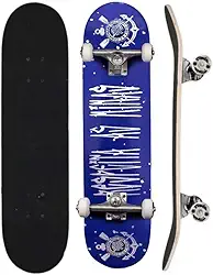 Skate Montado Completo Corinthians Marfim Iniciante Street