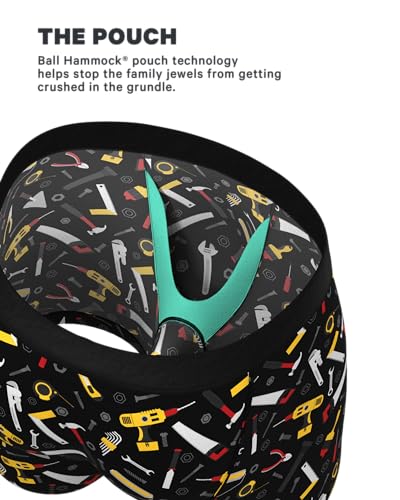 Shinesty Hammock Support Boxer Briefs with Pouch | Underwear for Men Flyless | US XL Tools2