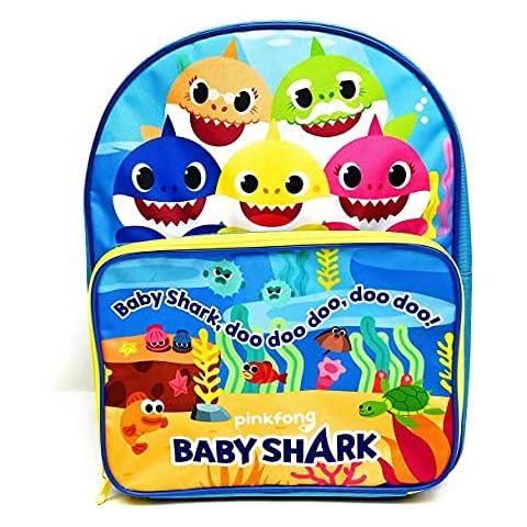 Pinkfong Baby Shark School Backpack for Kids Cover