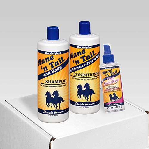 Mane 'n Tail Combo Deal Shampoo and Conditioner 32 Ounce PLUS Hair Strengthener