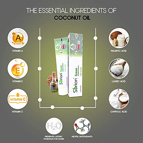 Sorion Cream for Comforting Dry Skin and Ayurveda Skin Care with Coconut Oil, Neem, Turmeric, Pala Indigo and Vitamin E - Image 7