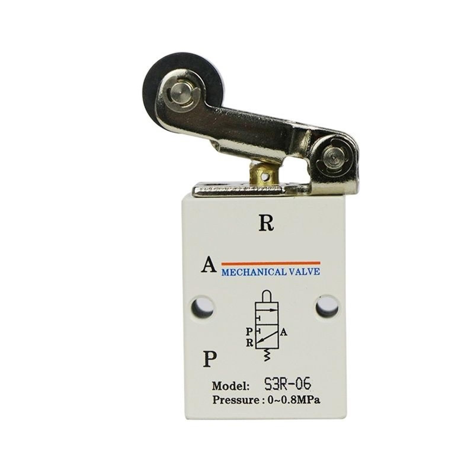 Vanne mécanique à levier à rouleau S3R-08 valve pneumatique 1 pièce