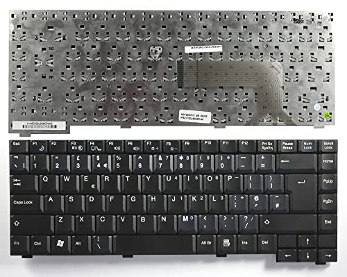 Power4Laptops UK Layout Black And Grey Replacement Laptop Keyboard Compatible With Advent KF-04B2-UK03A 3 thumbnail image