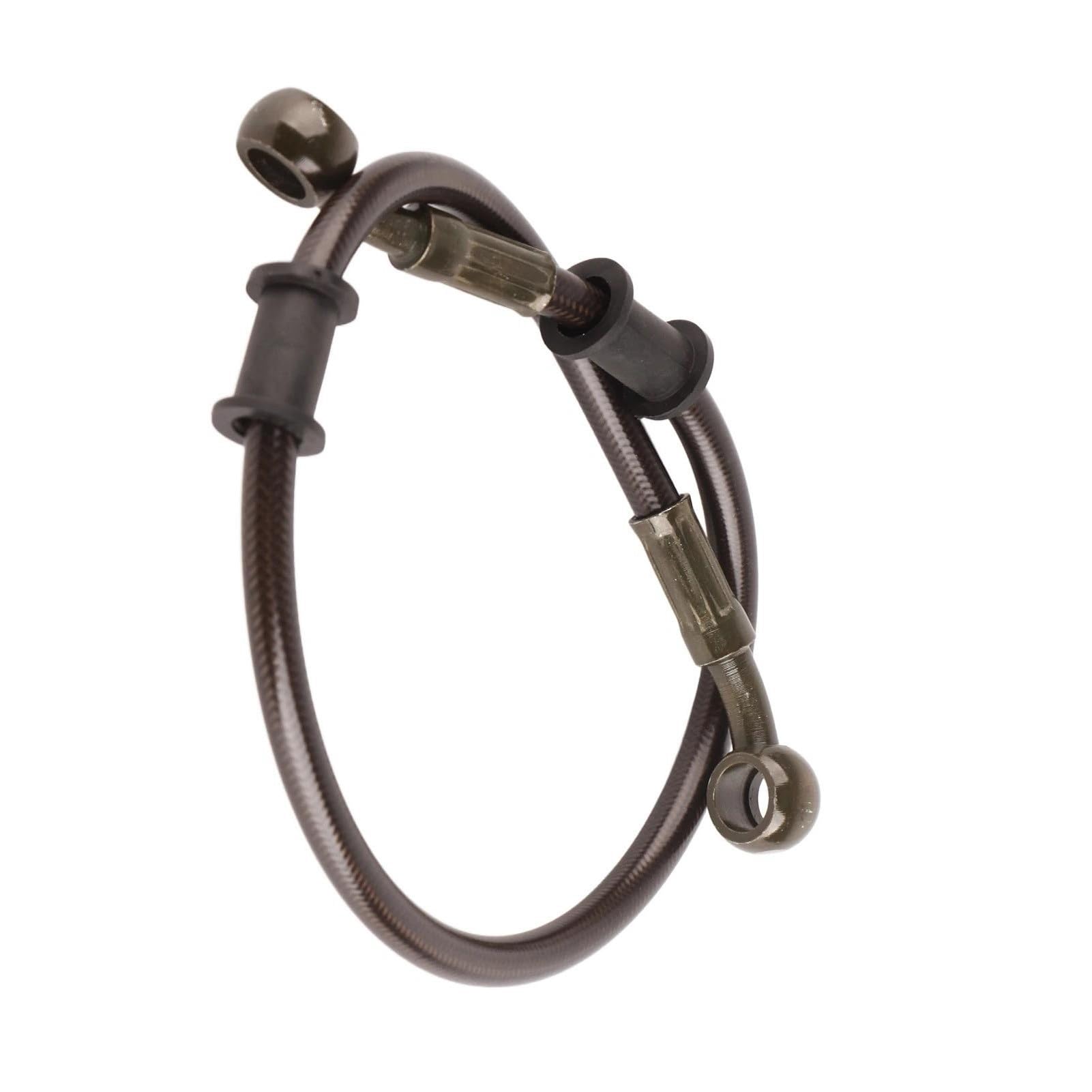 Ksxzw Grey Motorbike Part 50Cm Motorcycle Brake Oil Hose Braided Steel Clutch Disc Conversion Tool(Grey)