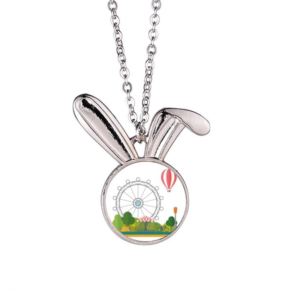 Collier grande roue lapin le cadeau d'anniversaire idéal - 5
