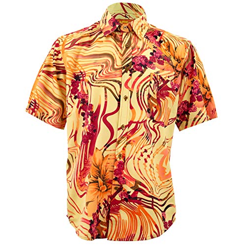 Chemise légère Loud Originals manches courtes respirante motif oasis