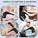 ERHIVORA Shoulder Heating Pad with Massage, FSA Eligible Items List, Heated Shoulder Wrap for Pain Cordless, HSA Approved Products Only