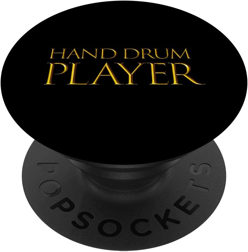 Hand Drum Player Drum Music Instrument Musician Hand Drums PopSockets Adhesive PopGrip
