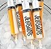Jello Shot Syringes by JeloShots 32 Pack - Free Recipe eBook, Prewashed & Ready to Use, Jelly Shot Syringes for St. Patrick's Day, Nurses, Graduation, and Bachelorette Parties, Halloween Party Fun