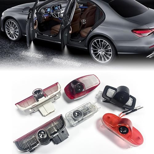 Luces proyectoras personalizadas para puertas de auto, juego 2 piezas miniatura 1