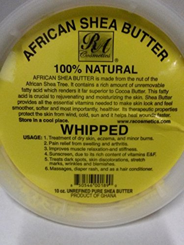 RA COSMETICS Pure African Shea Butter Whipped 5oz