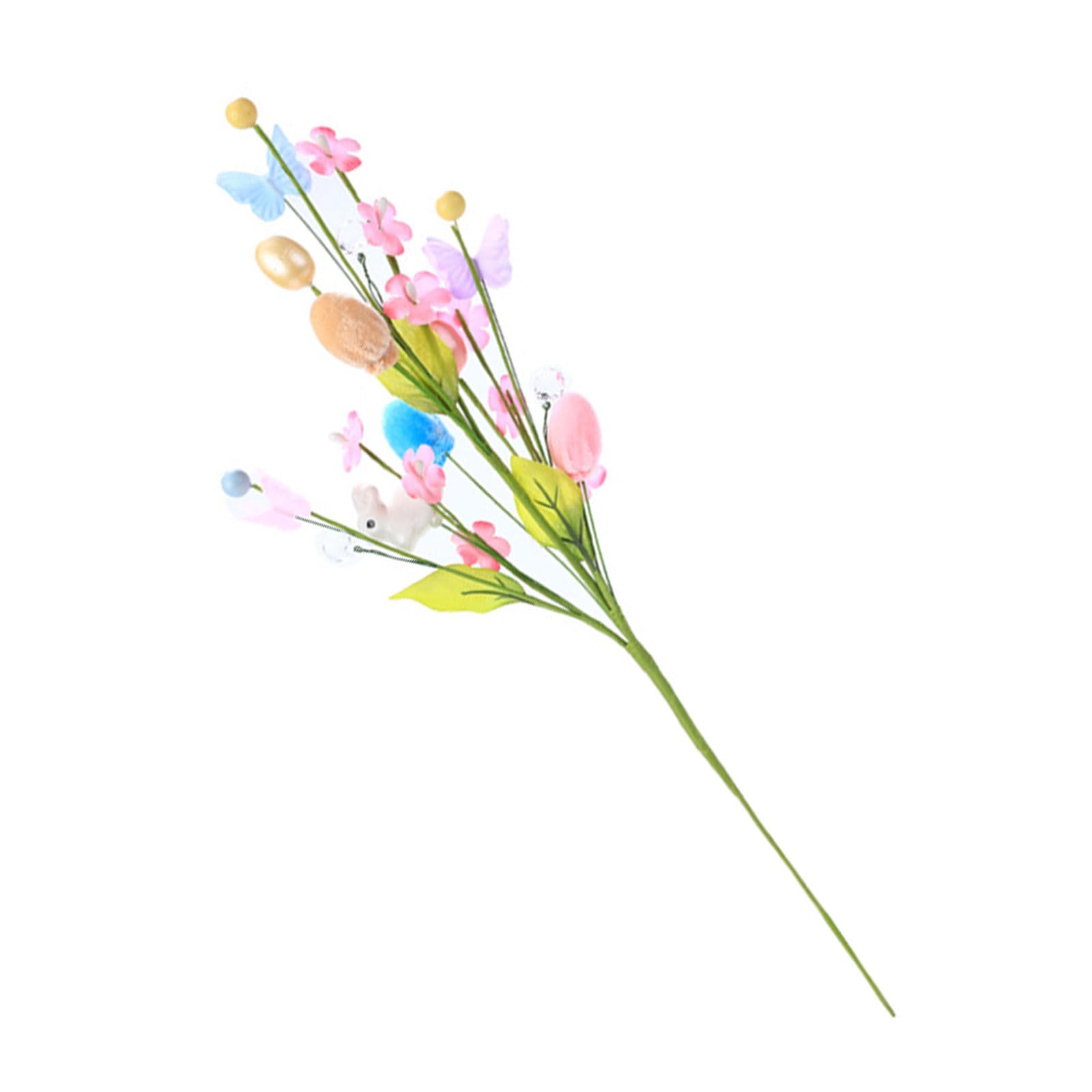 hogtnd Artificial Easter Stem, Rooster Branch, Easter Bouquet, Indoor Flower Arrangement, Innovative Home Decoration, Easter Party Accessories