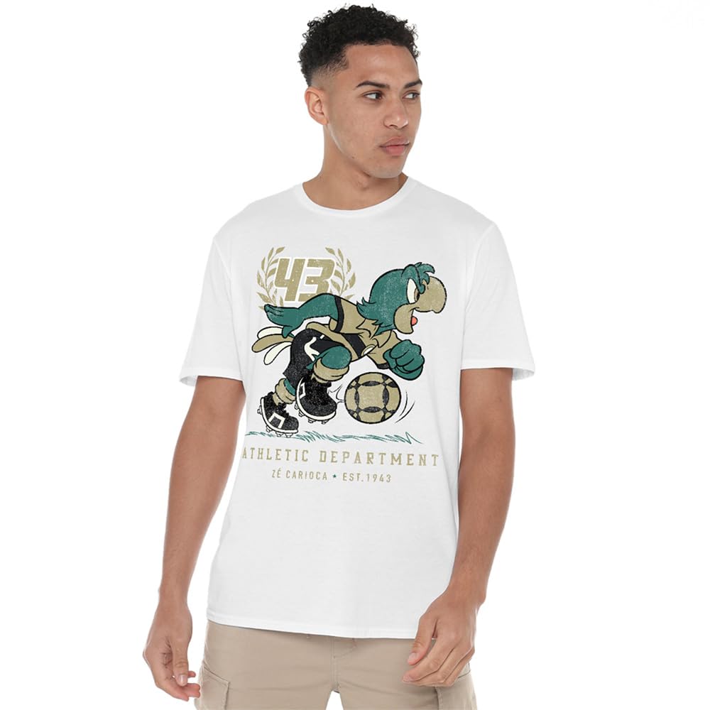 Disney Ze 43 Football Unisex T Shirt, White, XX-Large