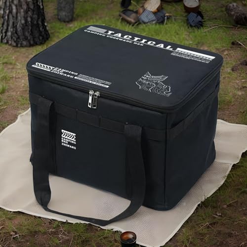 Storage Bag for Camping,Duffle Bag for Camping - Waterproof Kitchen Equipment Carrying Solution for Tents Traveling Picnic Backpacking Hiking Adventure3