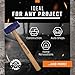 Warwood Tool 3 lb. Double-Faced Small Sledge Hammer - Tools for Home Improvement - Tools & Home Improvement - Made in the USA