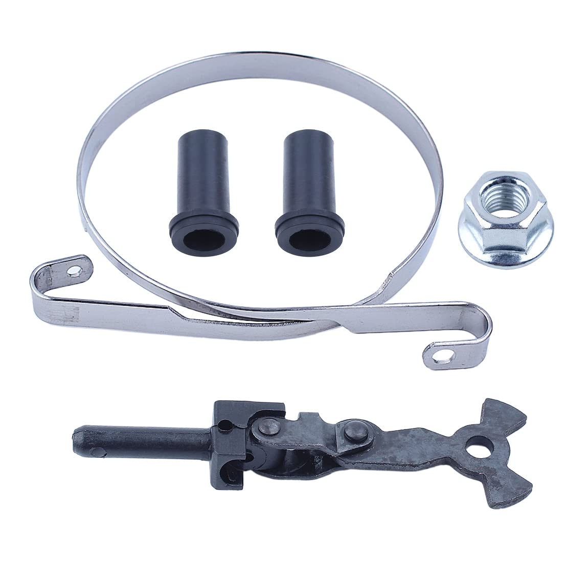 MtanloMtanlo Clutch Brake Cover Repair Kit For 340 345 350 351 353 346XP For Husqvarna Chainsaw, Jonint Knee, Brake Band, Guide Bushing, Bar Nut.