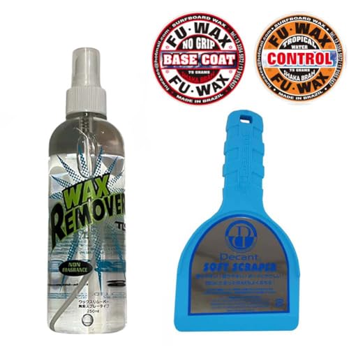 ワックス お得セット FU WAX ワックスリムーバー Decant サーフィン サーフワックス TROPICAL(真夏用)