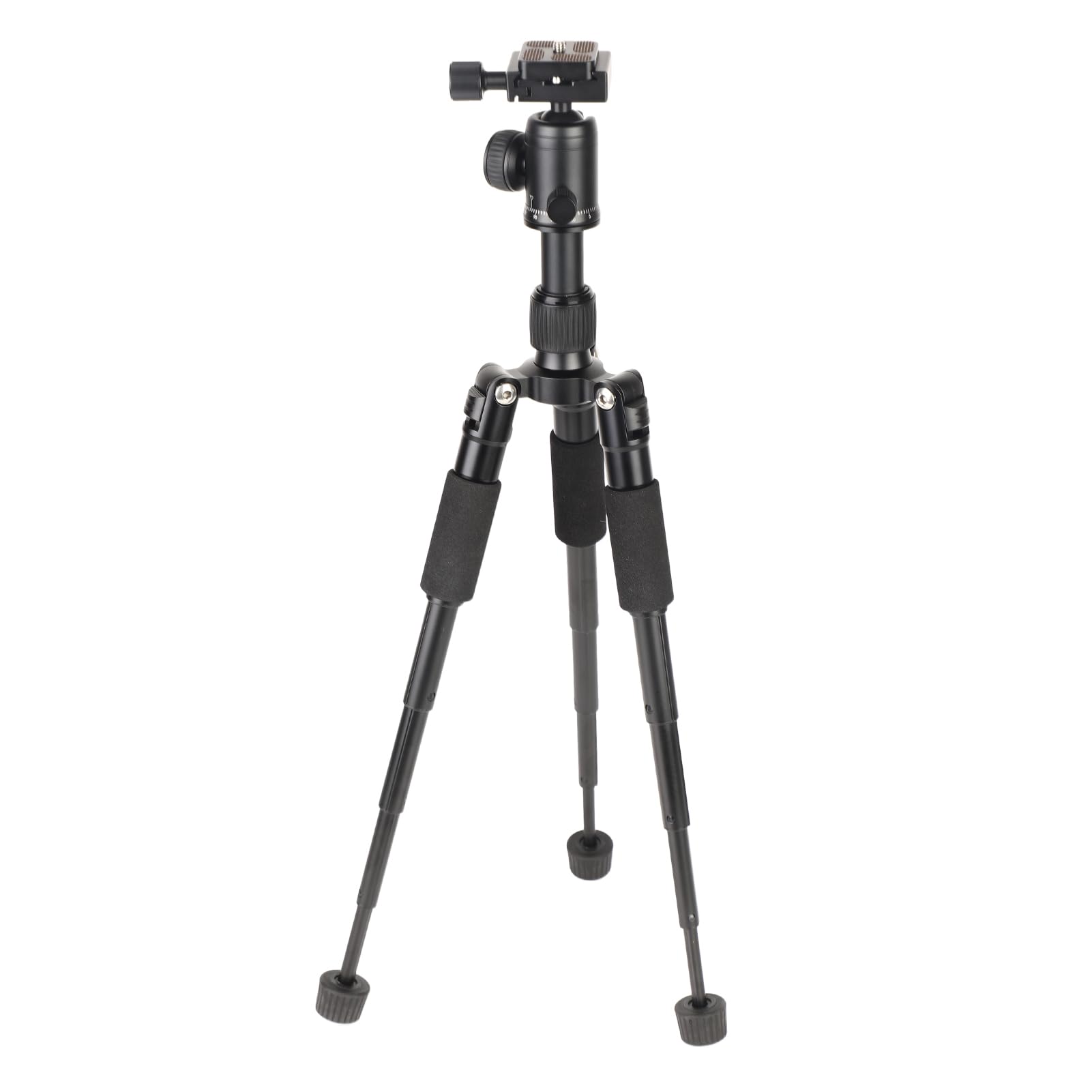 Akozon Statyw ze Stopu Aluminium Kompaktowy Zestaw Mini na Biurko Głowica Kulowa DSLR Camera Table Top Selfie Fotografia Makro DV Cyfrowe Akcesoria Niskokątowe