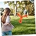 BESPORTBLE Funny Flying Boomerang Lightweight Soft Outdoor Toy for Boy Girl Great for Beach and Family Games Easy to Throw and Enjoyable for All Ages