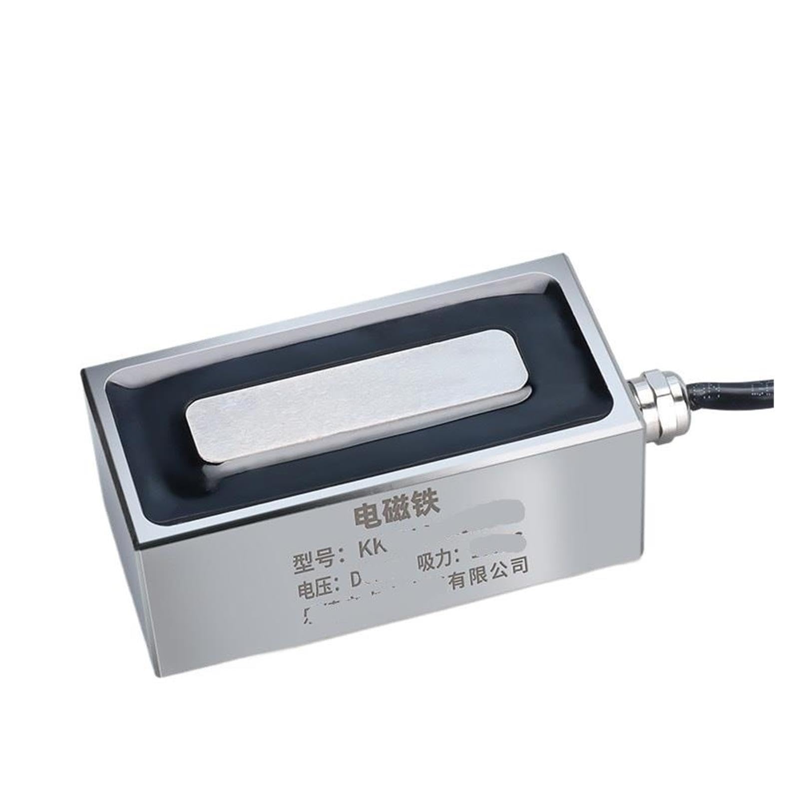 Électro-Aimant solénoïde rectangulaire DC24V/12V M4-M18 MTG 4-150KG(KK P70 35 30 80KG,DC12)