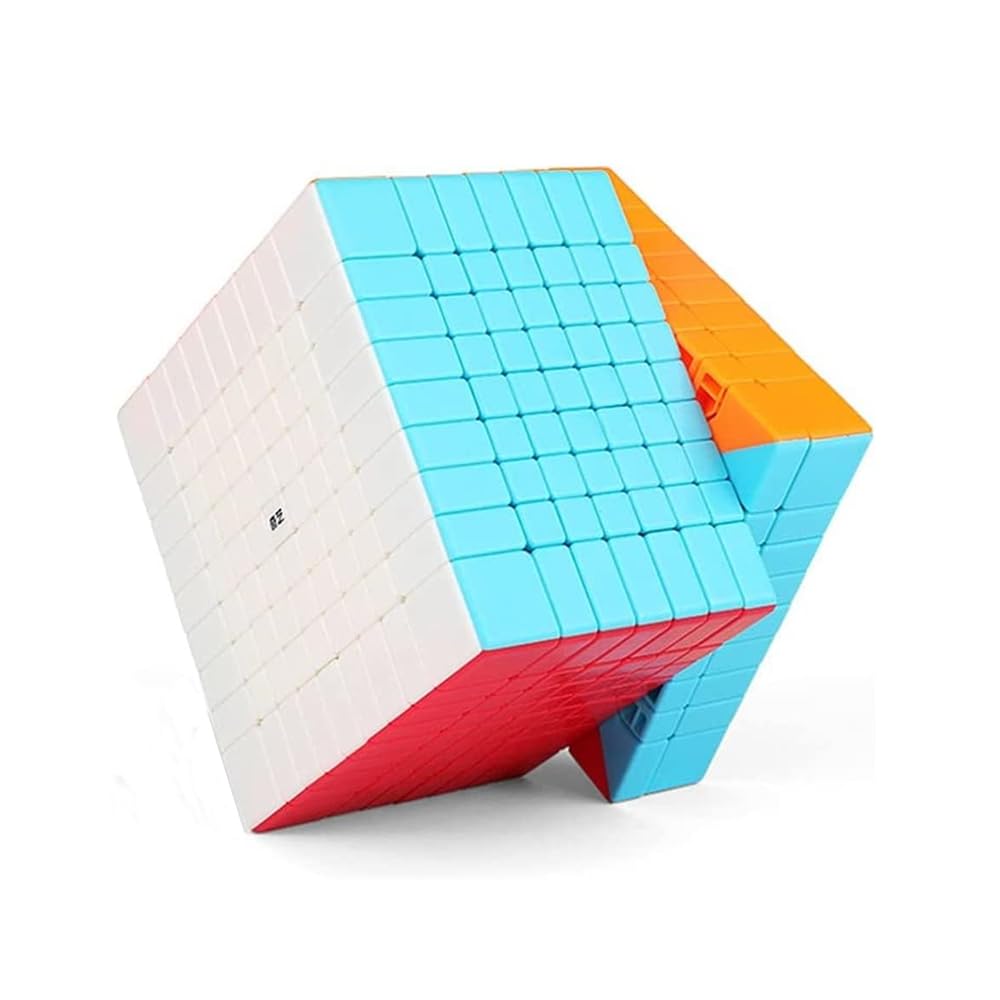 XMDCuber QY Toys Speed Cube 9 x 9 Stickerless,75 mm Magic Cube 9x9 Puzzle Toys Difficult Challenge