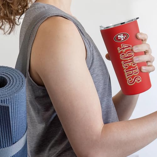 Image of Rico Industries NFL Football Soft Touch, Easy Grip Tumbler
