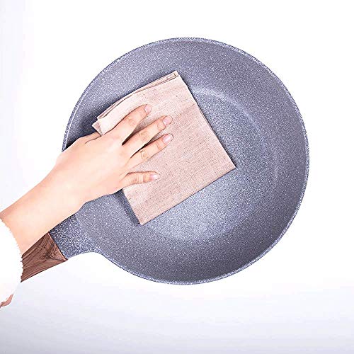 Wok de aluminio forjado antiadherente de 26 cm miniatura 4