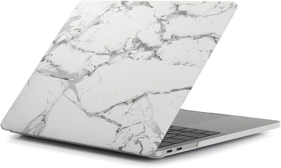 for New MacBook Pro 15 inch Case 2019 2018 2017 2016 Release Model A1707 A1990, Exquisite Finish Plastic Hard Shell Case Only Compatible with MacBook Pro 15 with Touch Bar, Marble 2