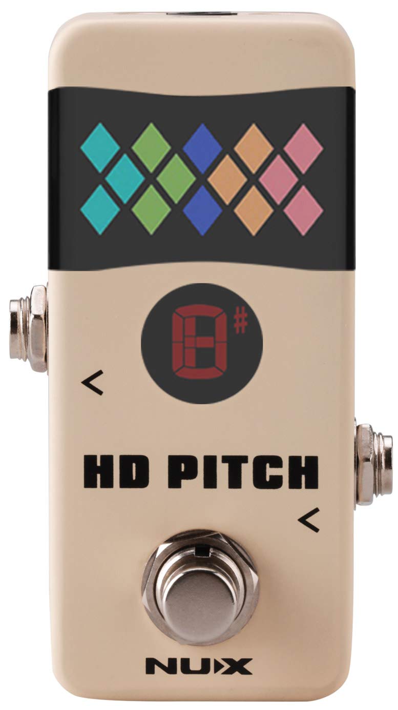 Pedal afinador de guitarra NUX Compact Color
