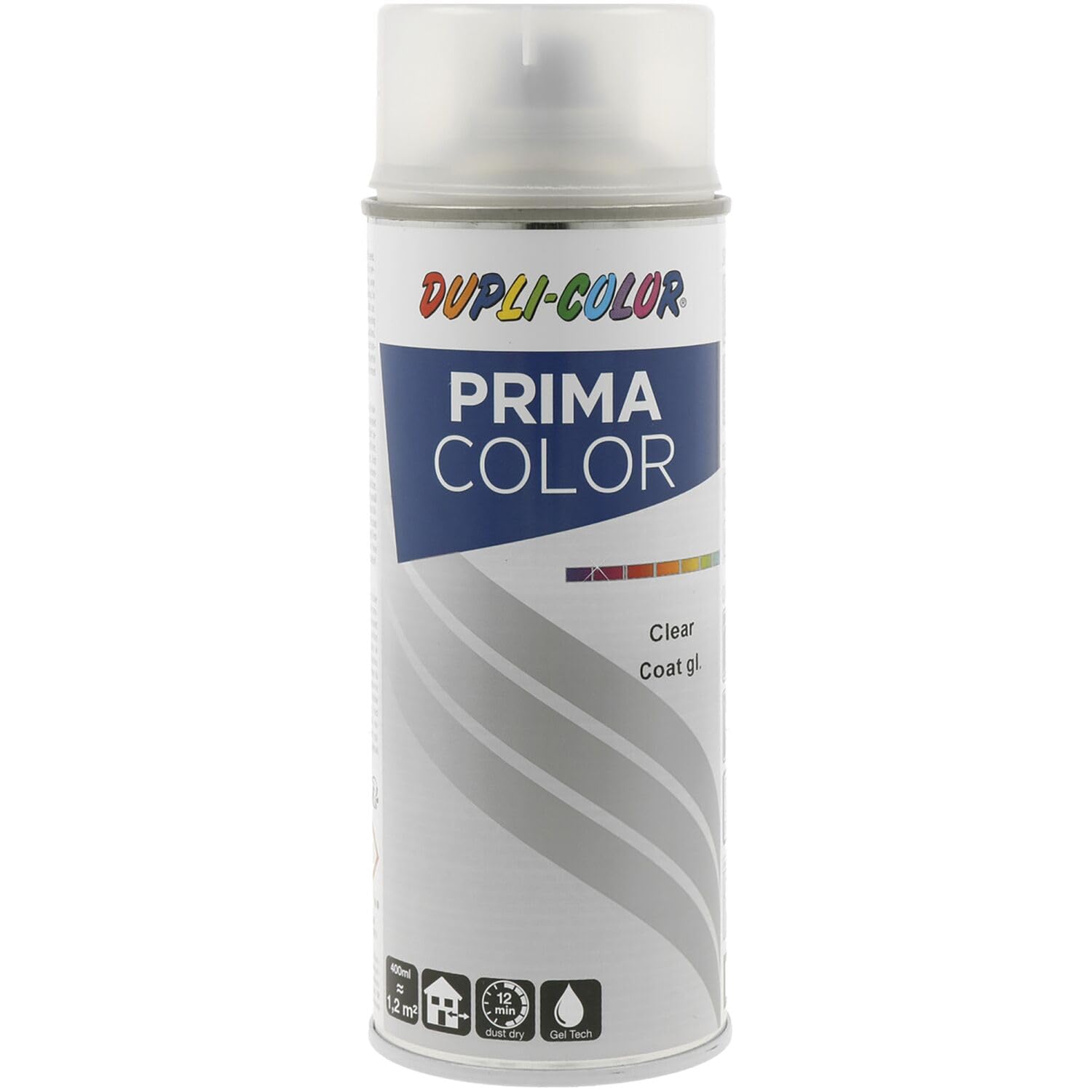 vasalat Dupli-Color Klarlack Spray matt - Sprühlack klar für Metall, Kunststoff und Holz - wetterfeste Sprühfarbe für den Innen- und Außenbereich UV -beständig, 6 Stück